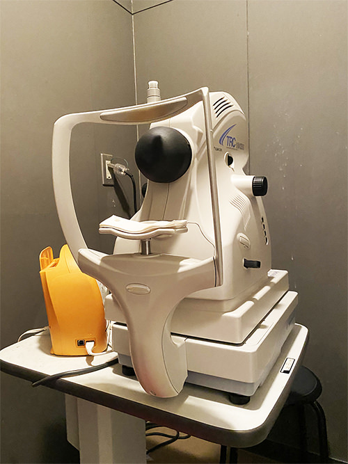 無散瞳型眼底カメラ